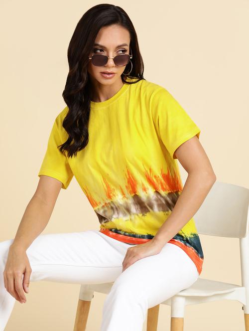 women's straight round neck top - 19722083 -  Standard Image - 0