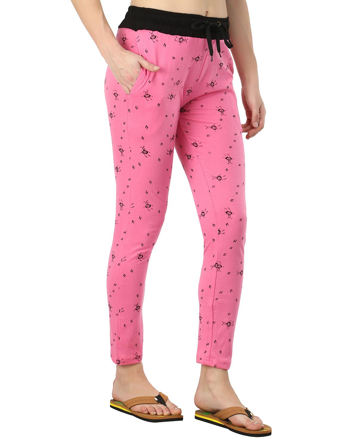 printed cotton track pant - 19722318 - Standard Image - 1