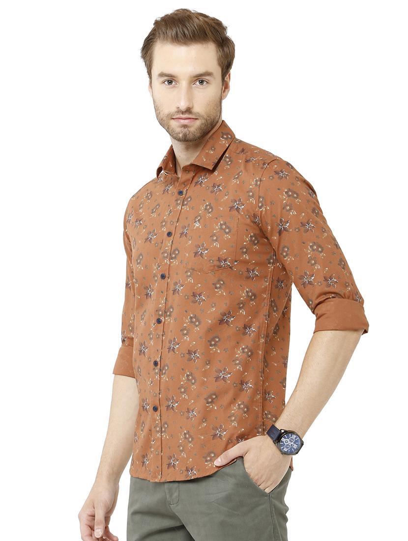 mens florals casual shirt - 19722449 - Standard Image - 1