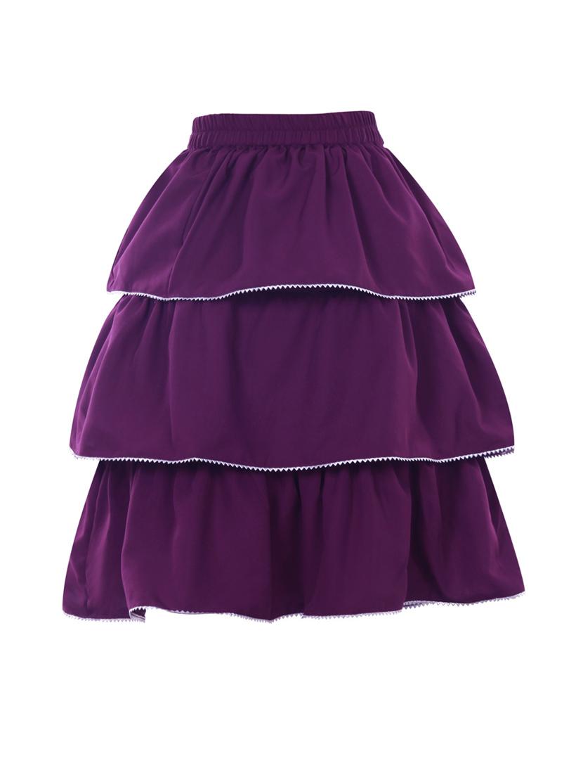 girls pack of 2 layered regular  skirt - 19722731 -  Standard Image - 1
