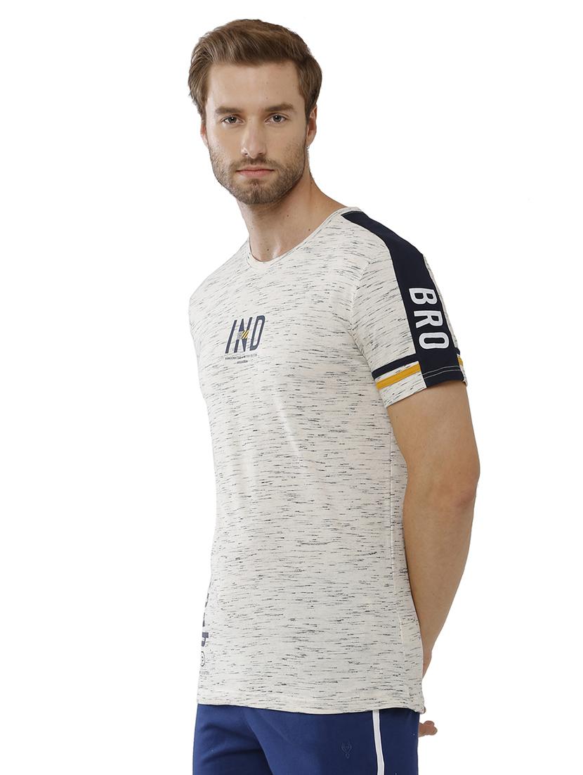 color blocked regular t-shirt - 19723045 -  Standard Image - 1