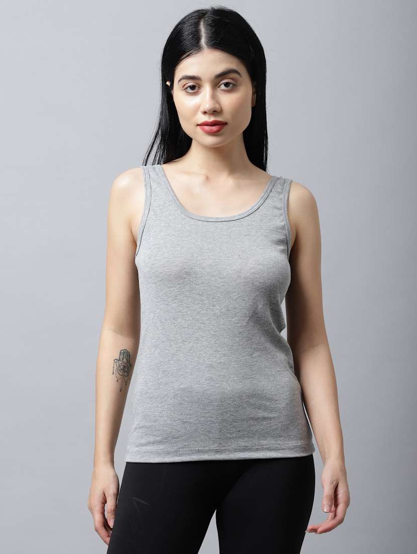 women's tank top shoulder strap top