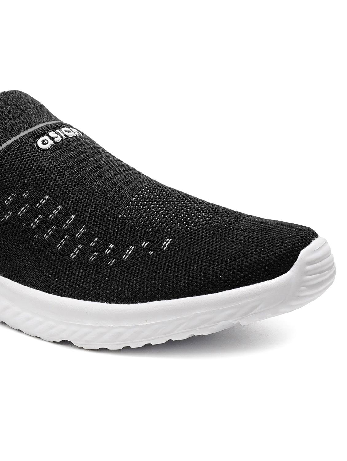 black mesh sport shoes - 19724019 - Standard Image - 4
