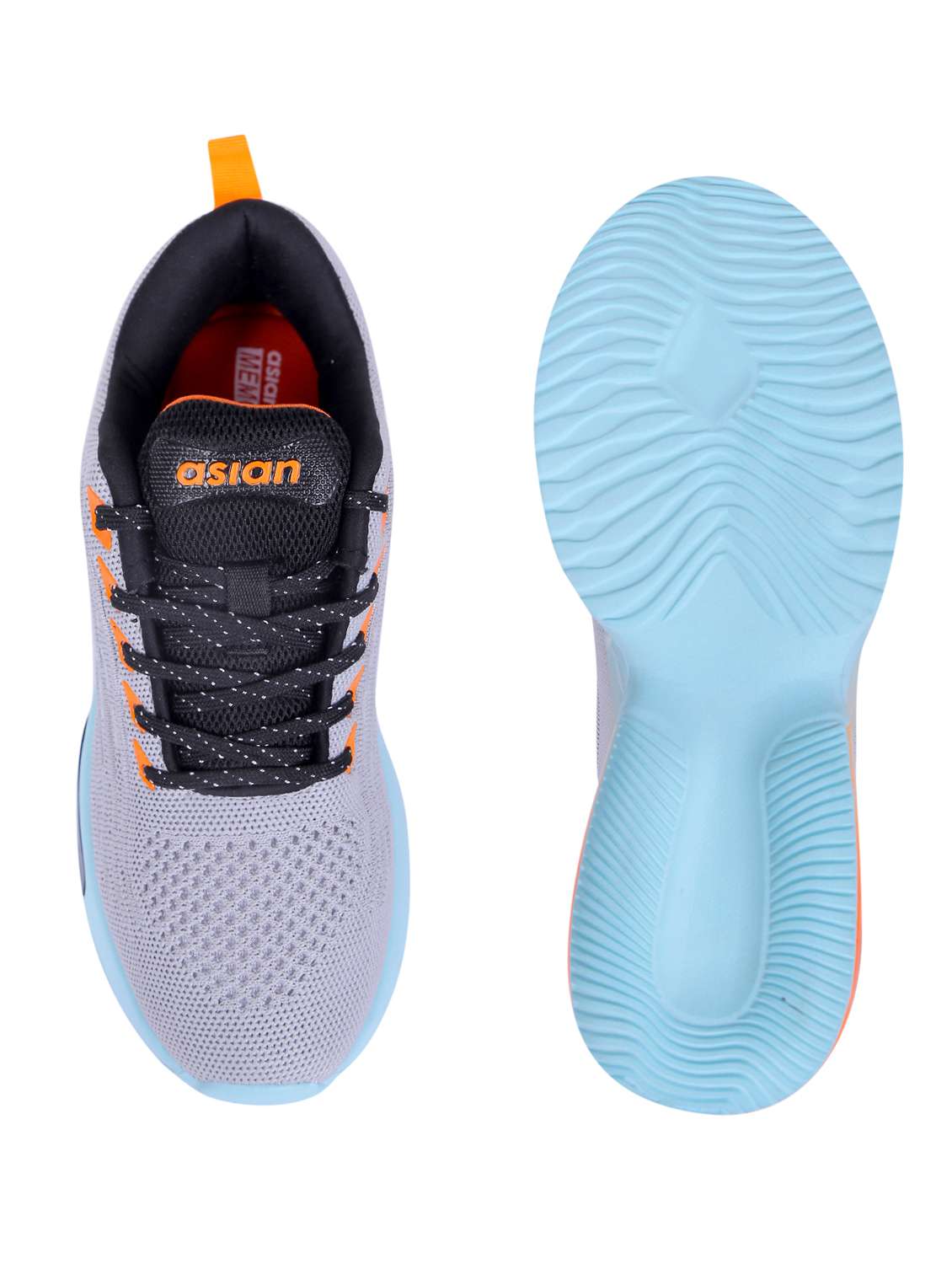 grey mesh sport shoes - 19724047 -  Standard Image - 4