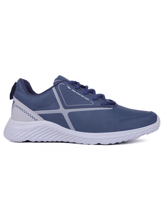 navy synthetic sport shoes - 19724069 - Standard Image - 1