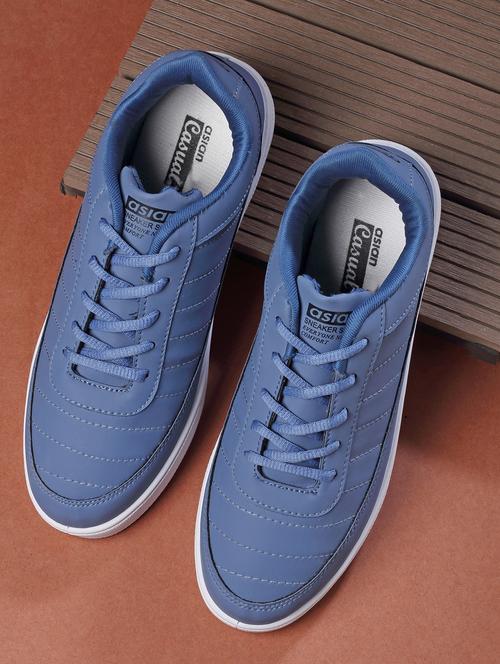 solid lace up sneaker - 19724087 -  Standard Image - 0
