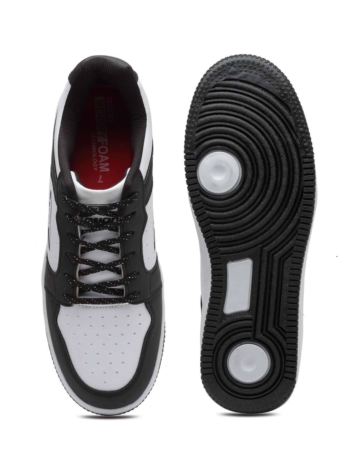 men color blocked lace up sneaker - 19724165 -  Standard Image - 4