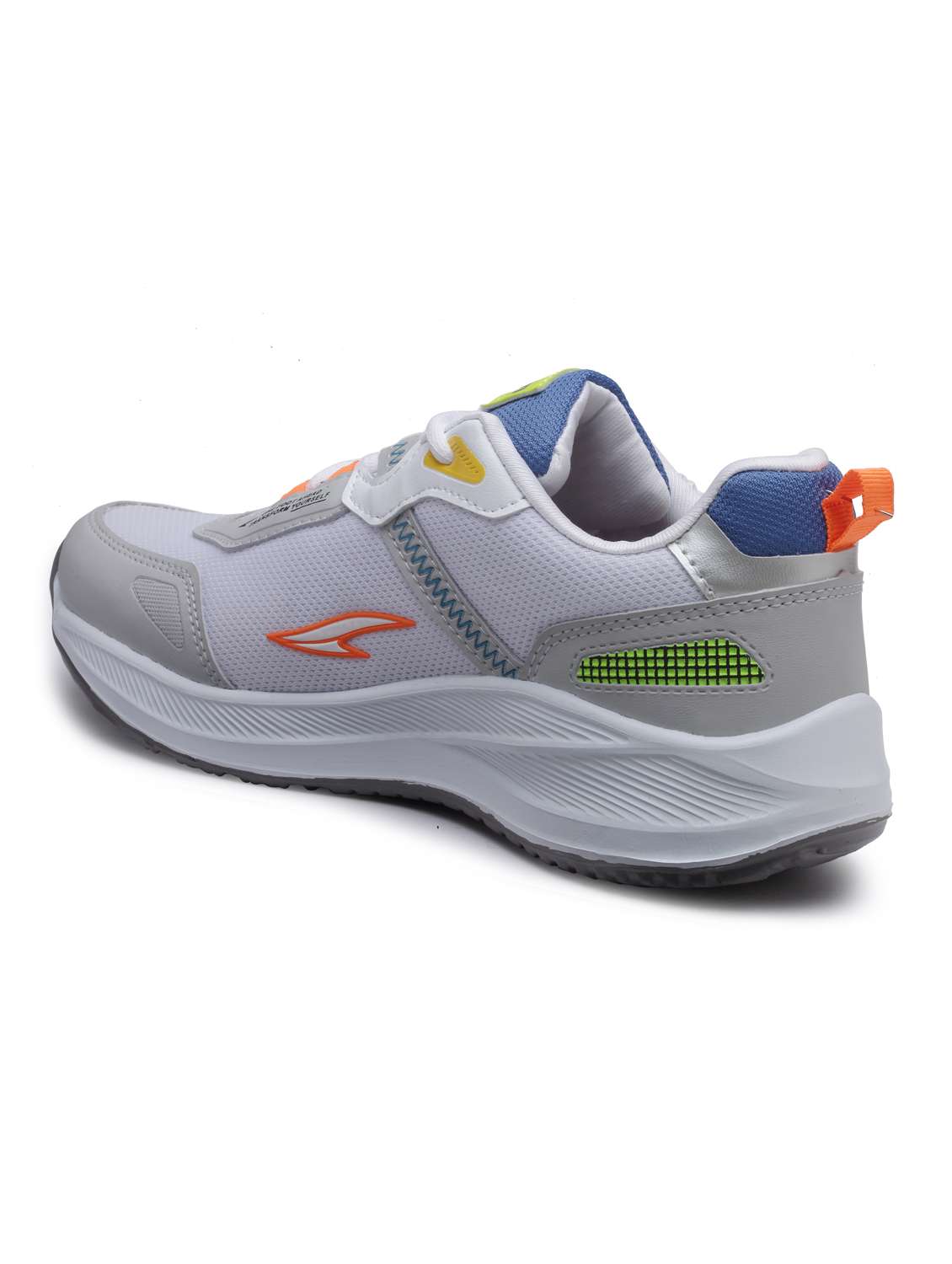 White Lace Up Sport Shoe