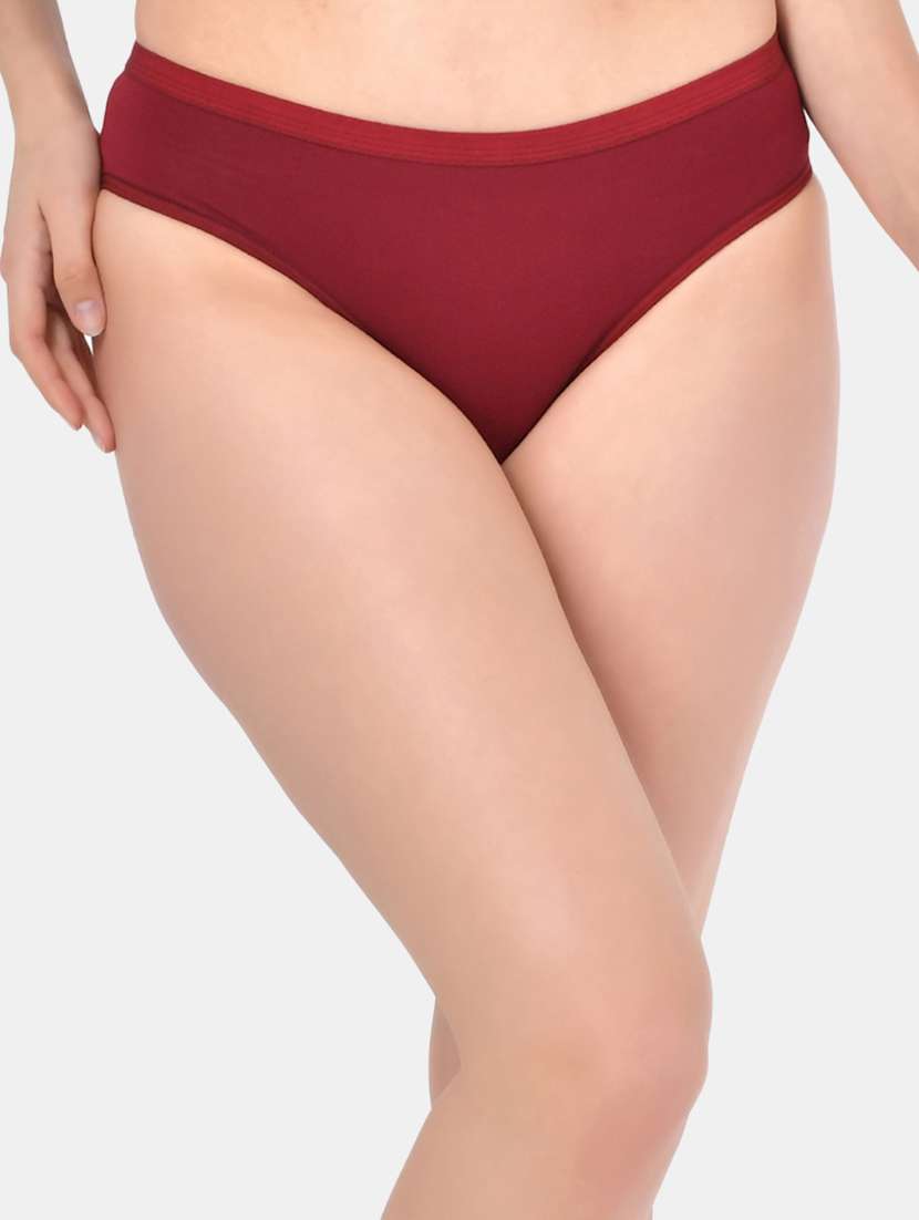 pack of 3 solid bikini panty - 19724514 -  Standard Image - 1