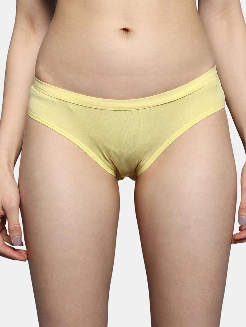 pack of 3 solid bikini panty - 19724514 -  Standard Image - 4