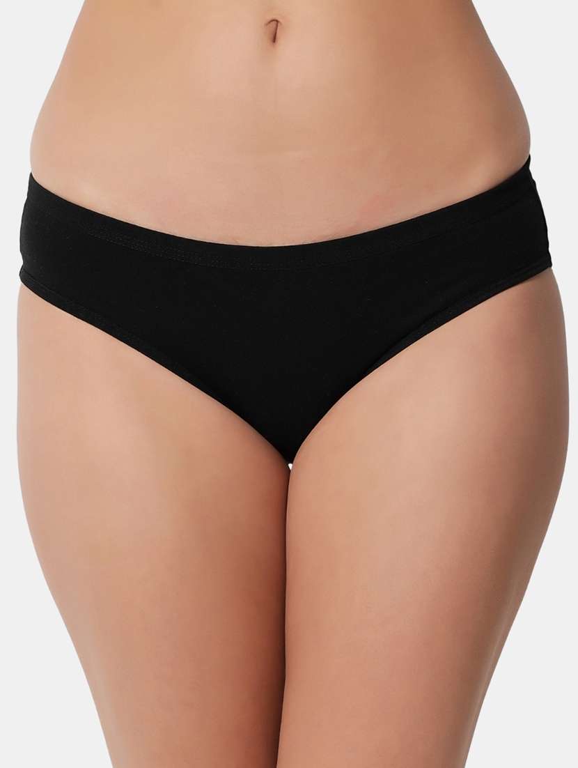 pack of 3 solid bikini panty - 19724516 -  Standard Image - 6