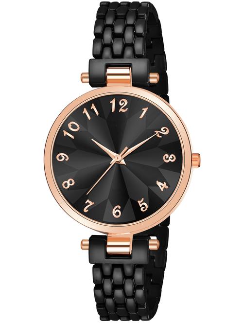 lorenz classic black analogue women's wrist watch  - 19730859 -  Standard Image - 0