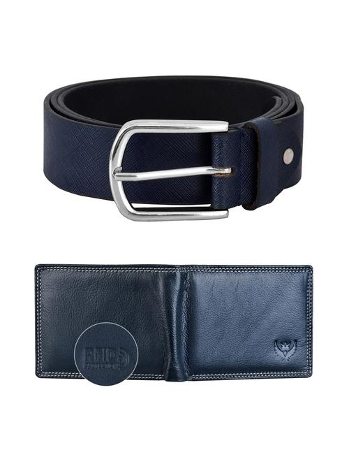 leather wallet with belt - 19731825 - Standard Image - 0