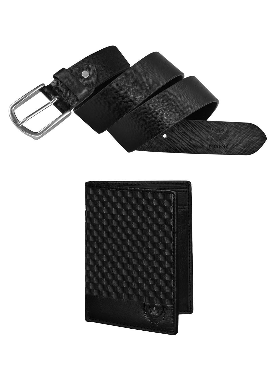leather wallet with belt - 19731834 -  Zoom Image - 0