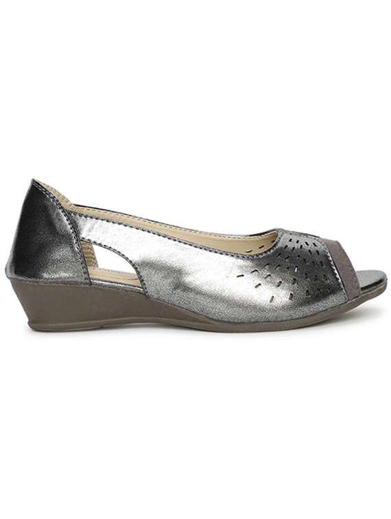marc loire women peep toe flats - 19733947 -  Standard Image - 1