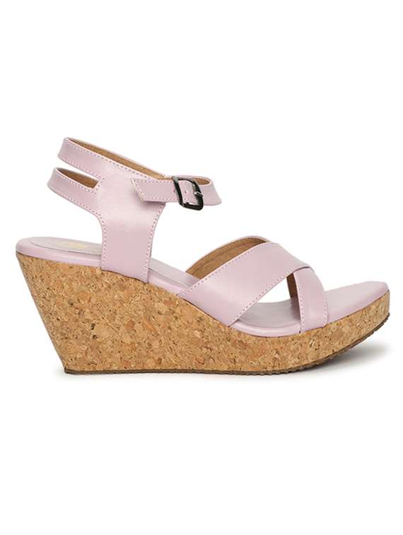 solid ankle strap wedge - 19733982 -  Standard Image - 1