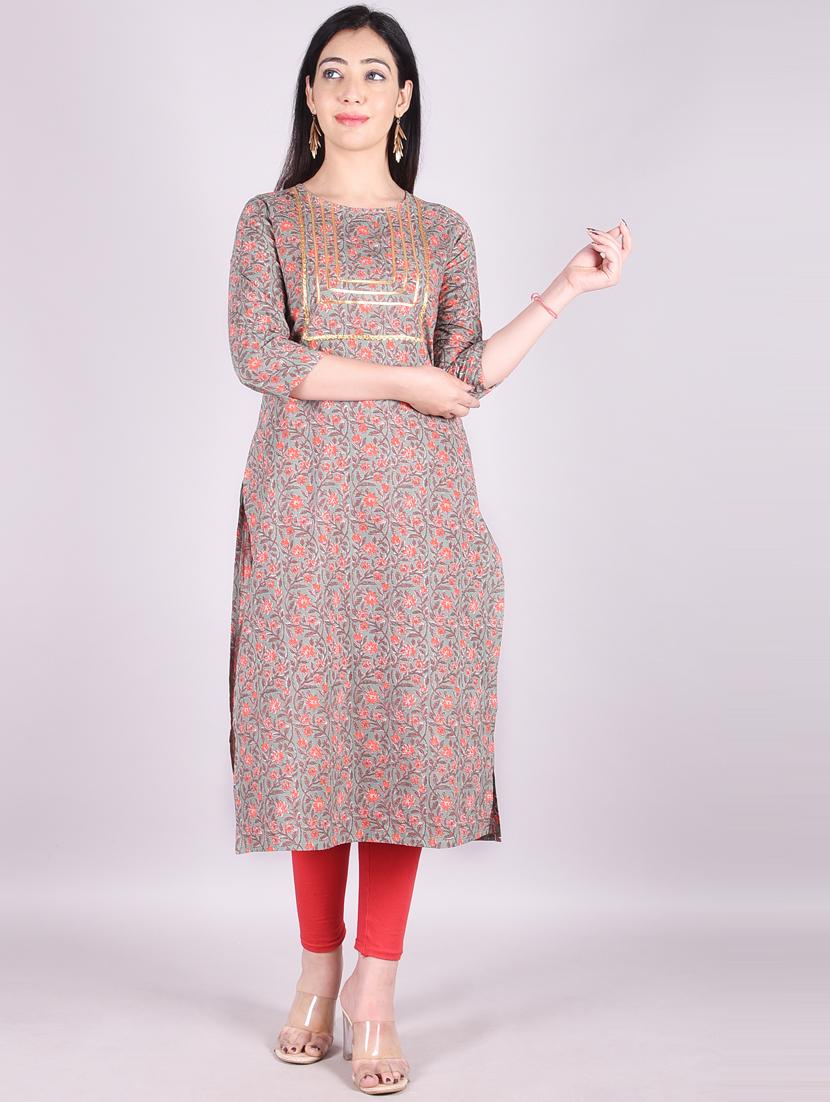 women's straight kurta - 19734248 -  Zoom Image - 0