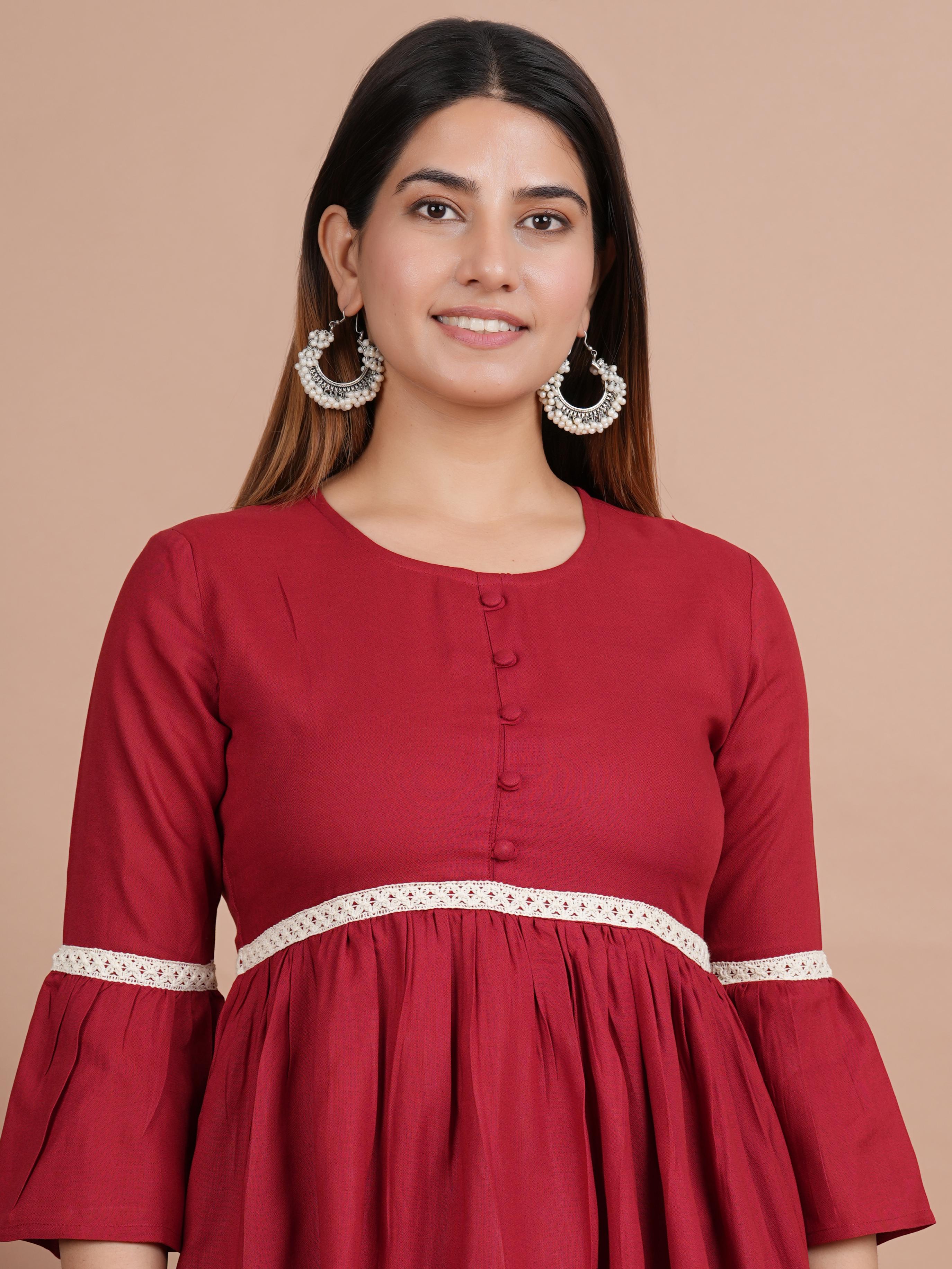 shefab regular rayon top - 19734782 - Standard Image - 4