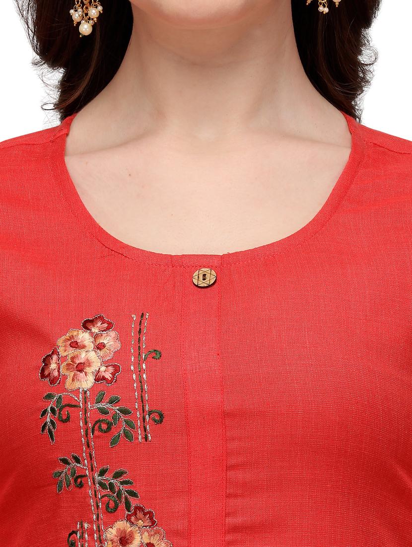 embroidered kurta pant set - 19735818 - Standard Image - 4