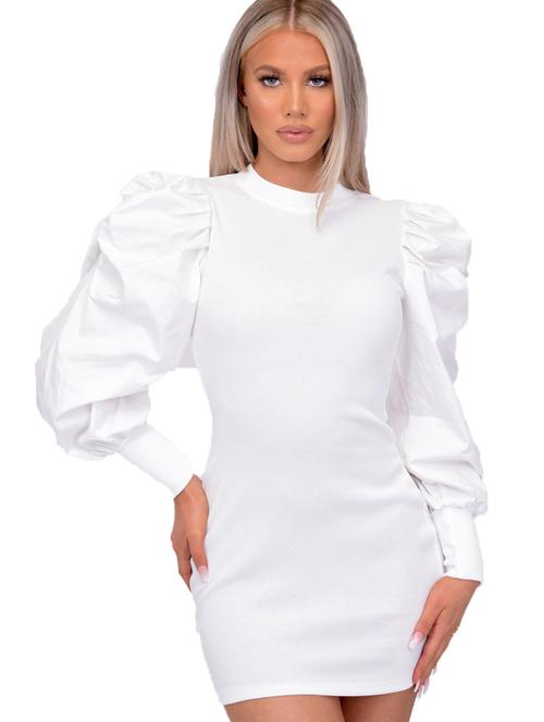 women's bodycon solid dress - 19737332 - Standard Image - 0