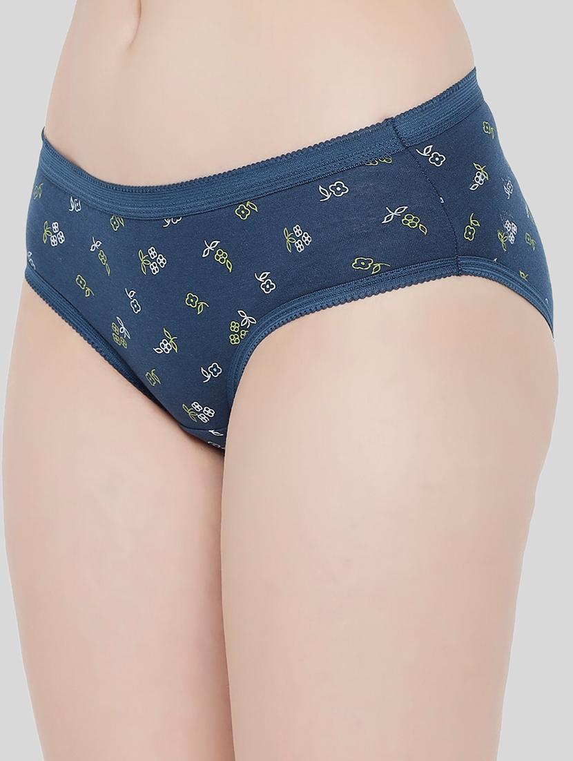 blue cotton bikini panty - 19738595 - Standard Image - 1