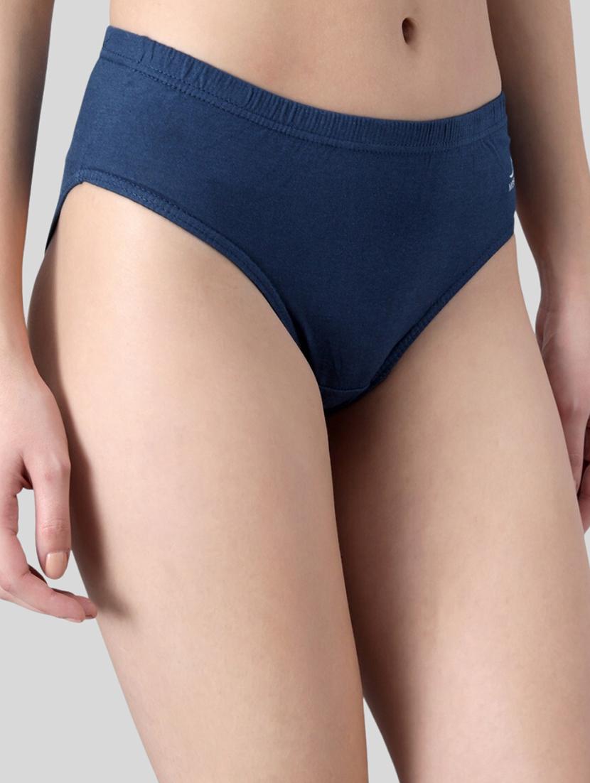 blue cotton bikini panty - 19738601 - Standard Image - 1