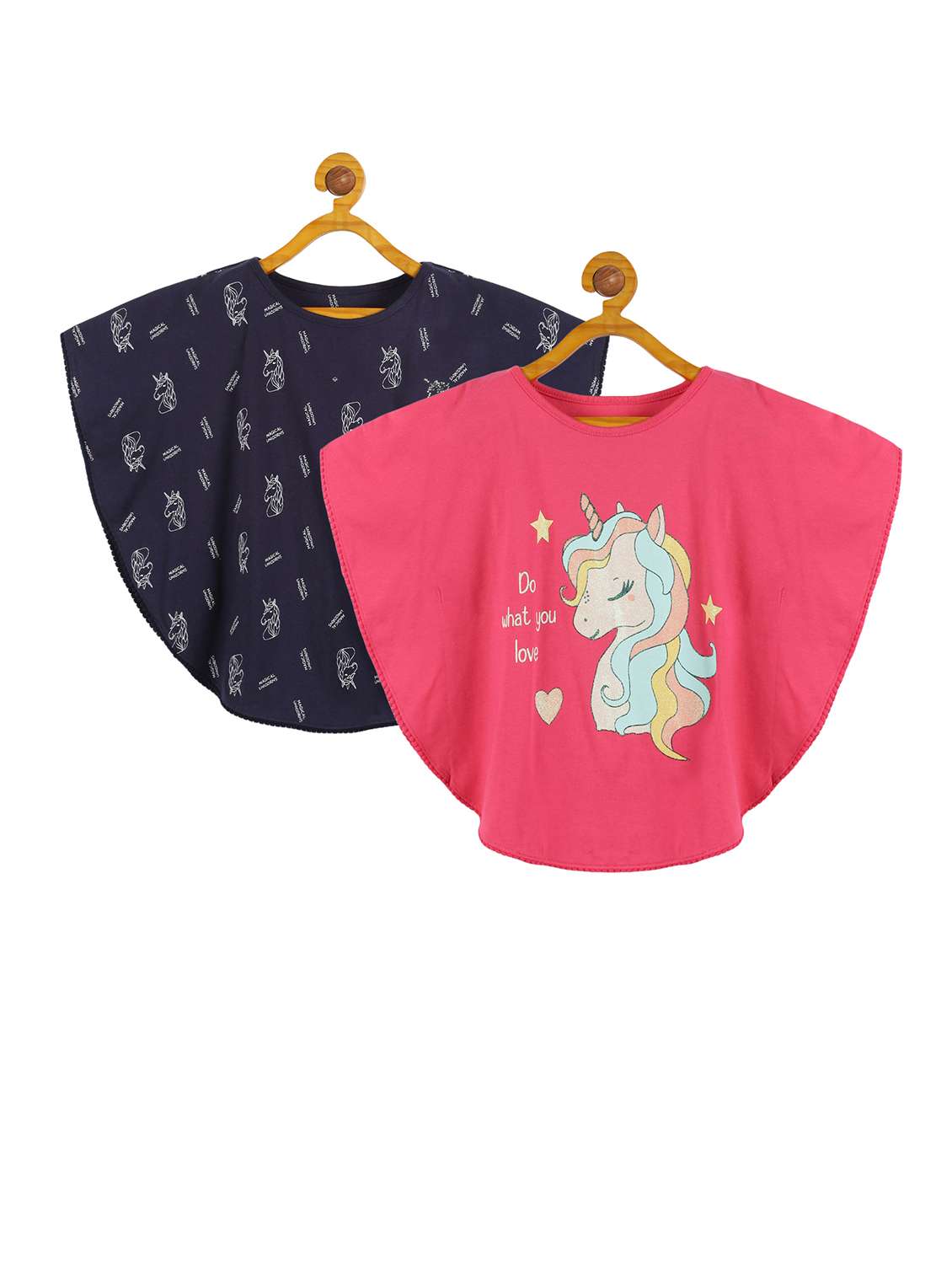pack of 2 unicorn tees