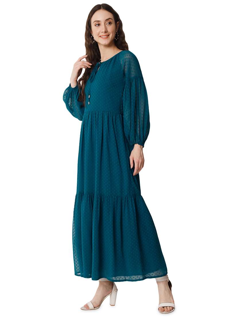 women's tiered dress swiss dots dress - 19743051 -  Standard Image - 1