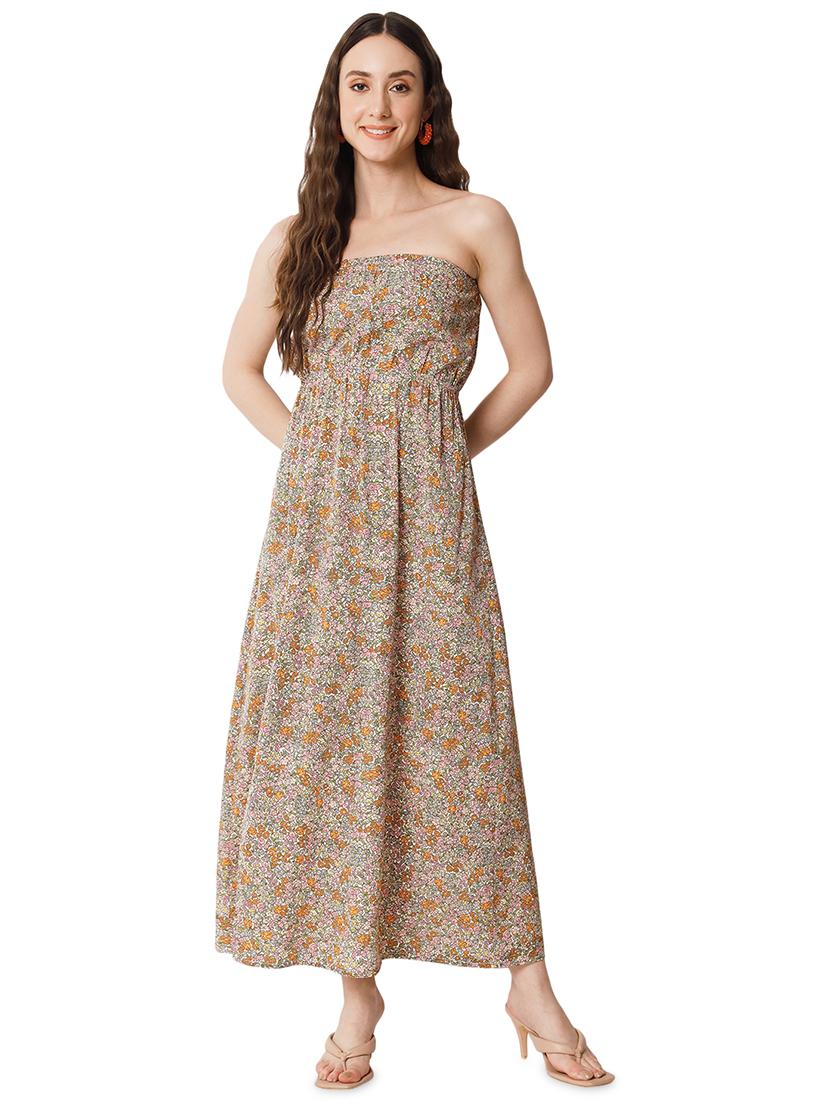 women's tube floral dress - 19743055 -  Zoom Image - 0