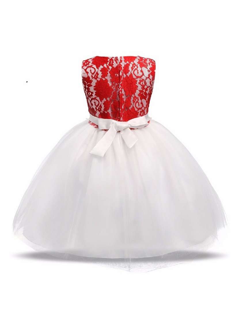 girls round neck sleeveless frock - 19743348 -  Standard Image - 1