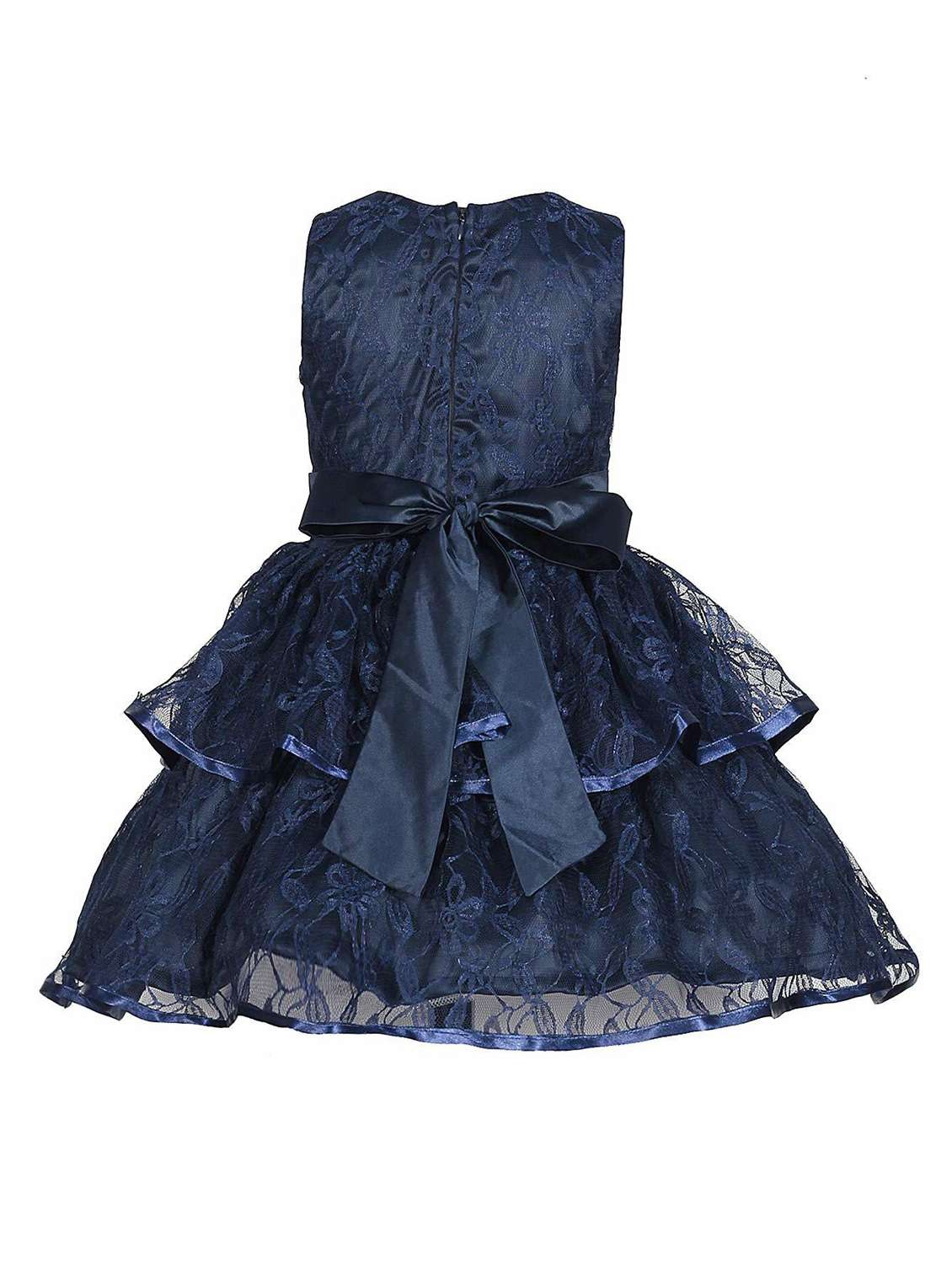 girls round neck sleeveless frock - 19743487 -  Standard Image - 1