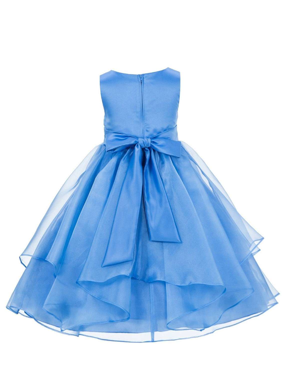 girls round neck sleeveless frock - 19743610 -  Standard Image - 1