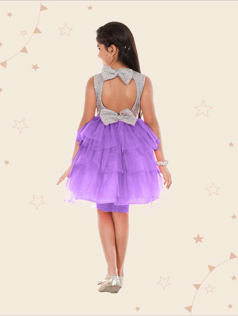 girls round neck sleeveless frock - 19743714 -  Standard Image - 1