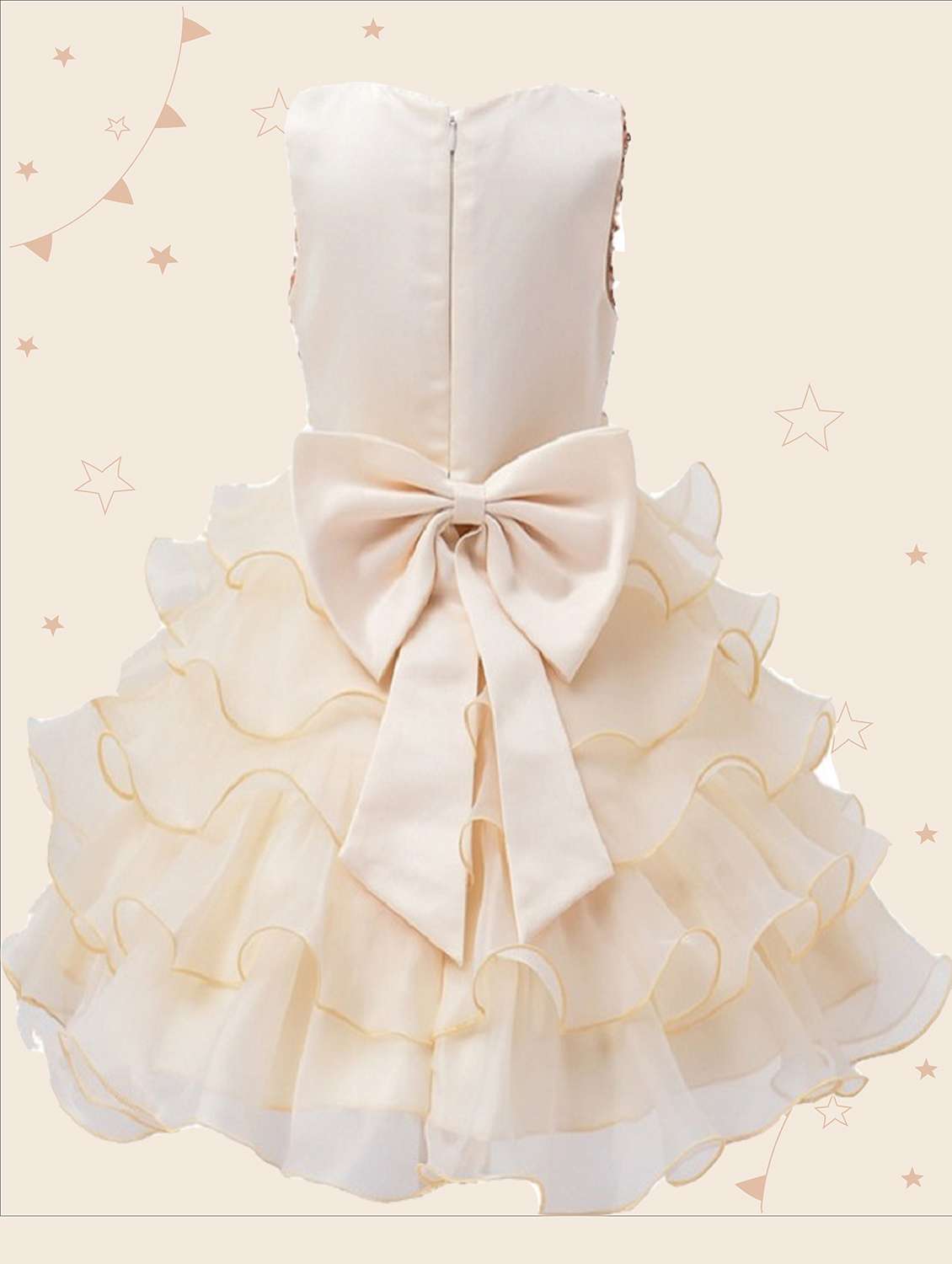 girls round neck sleeveless frock - 19743725 -  Standard Image - 1