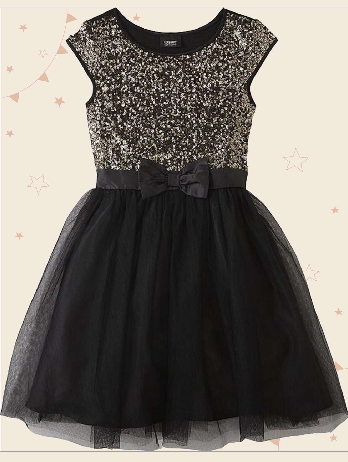 girls round neck sleeveless frock