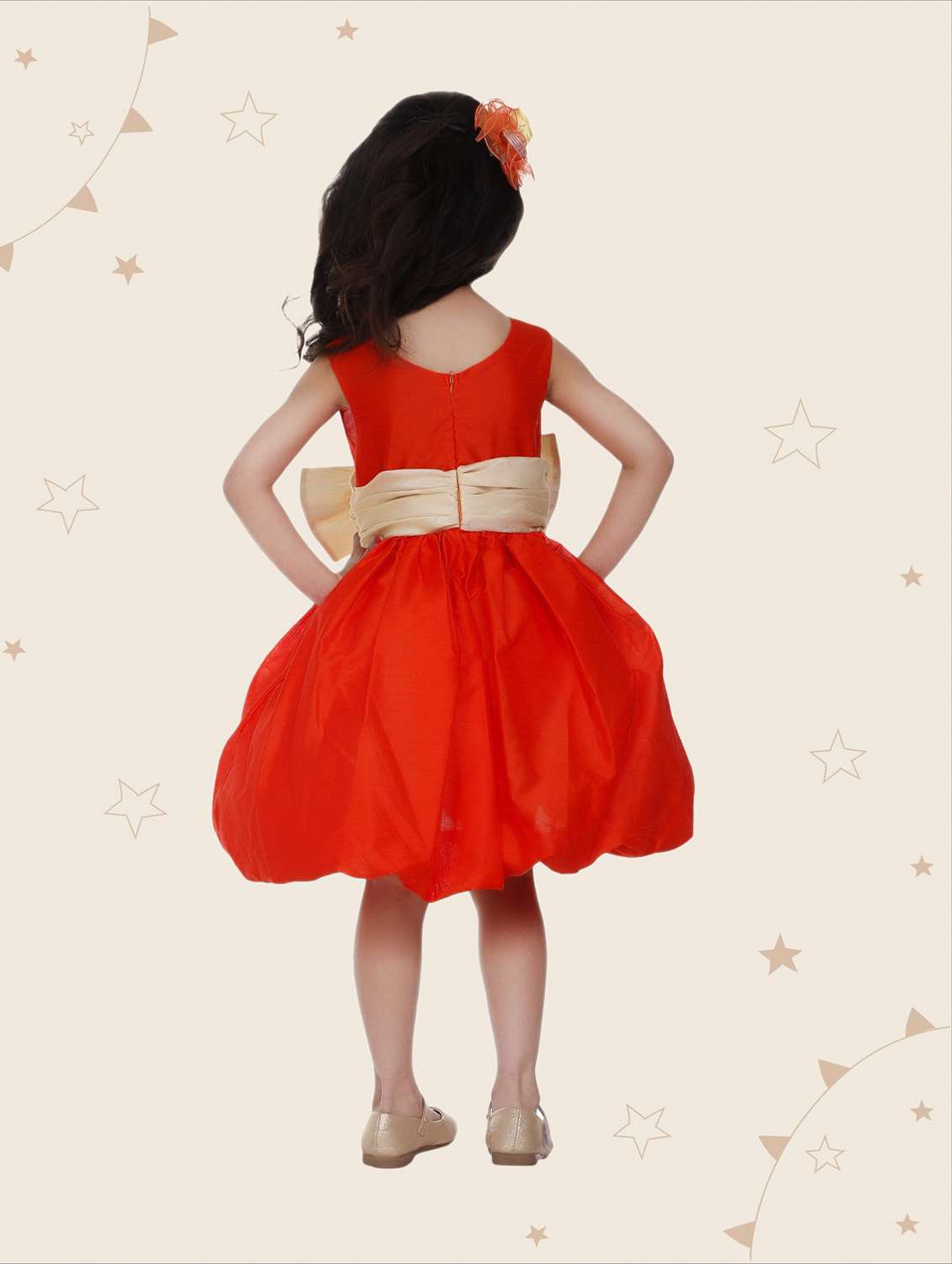 girls round neck sleeveless frock - 19743816 - Standard Image - 1