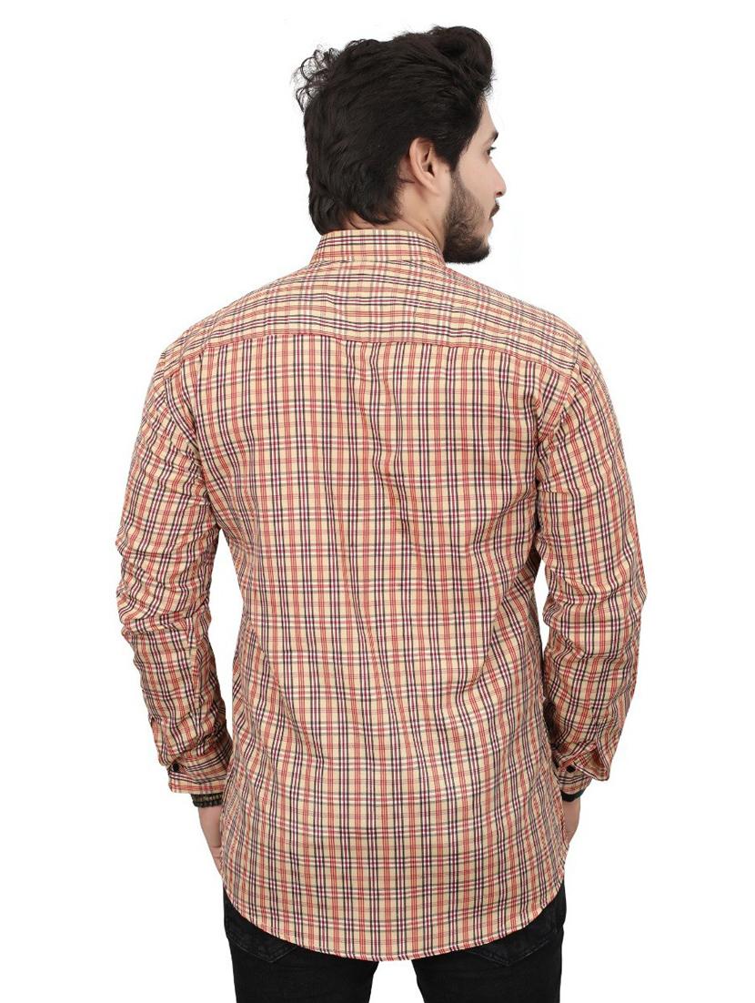 multi colored cotton blend casual shirt - 19744029 - Standard Image - 1