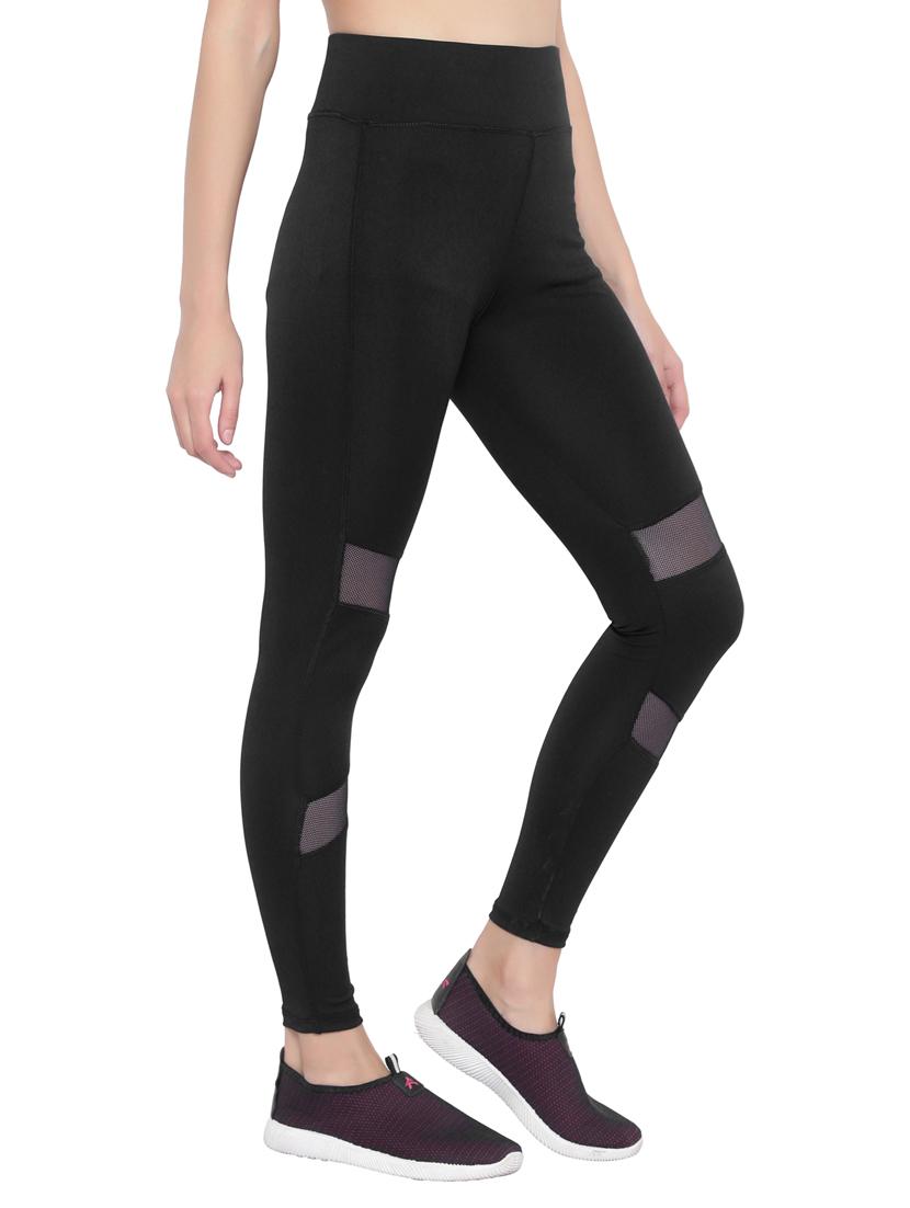 black polyester jeggings - 19745812 - Standard Image - 1