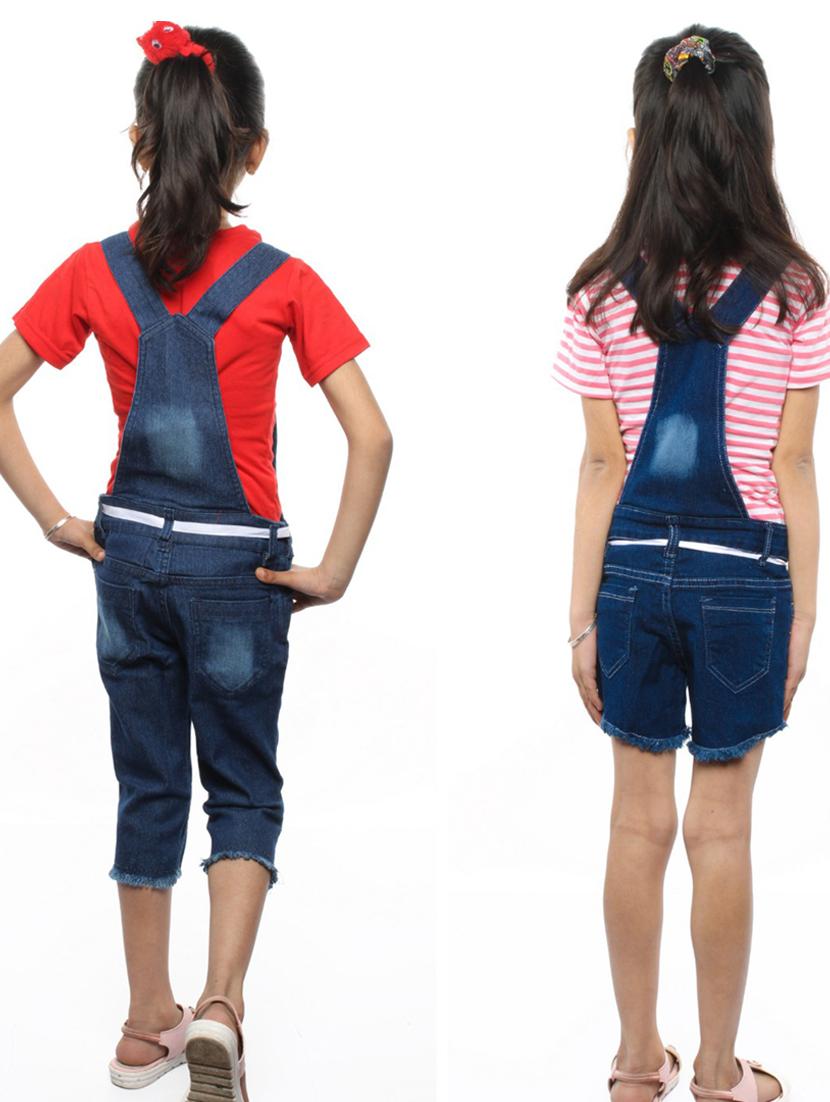 girls pack of 2 dungaree - 19746016 - Standard Image - 1