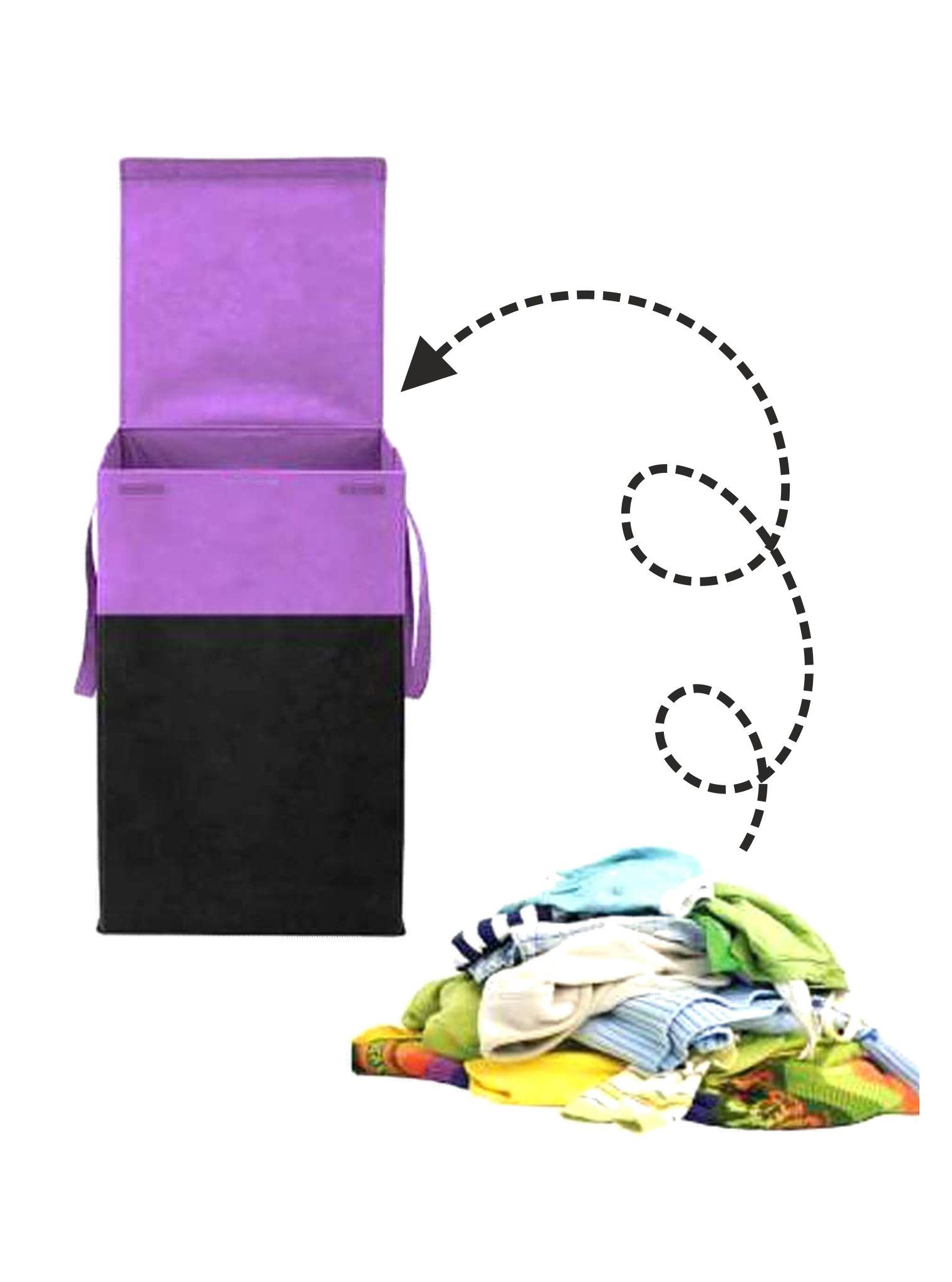 folding laundry basket for clothes - 19749124 - Standard Image - 1