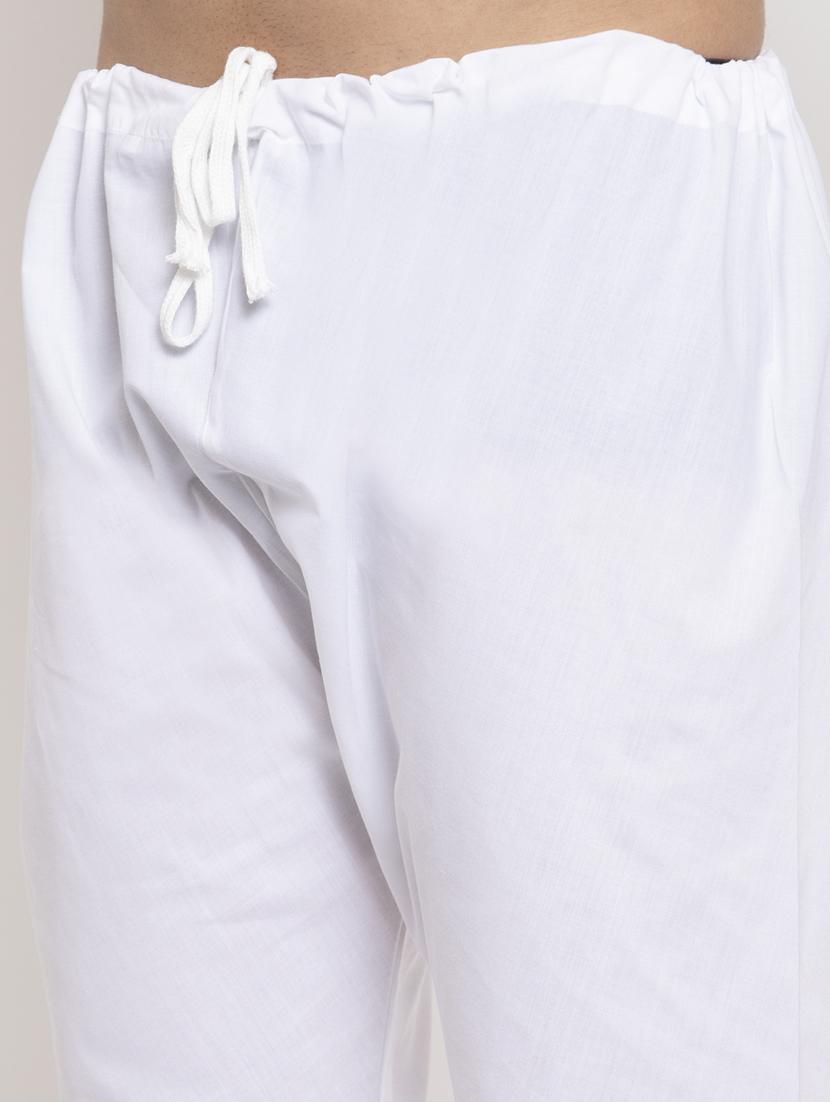 kurta pyjama with jacket ethnic wear set - 19750197 - Standard Image - 4