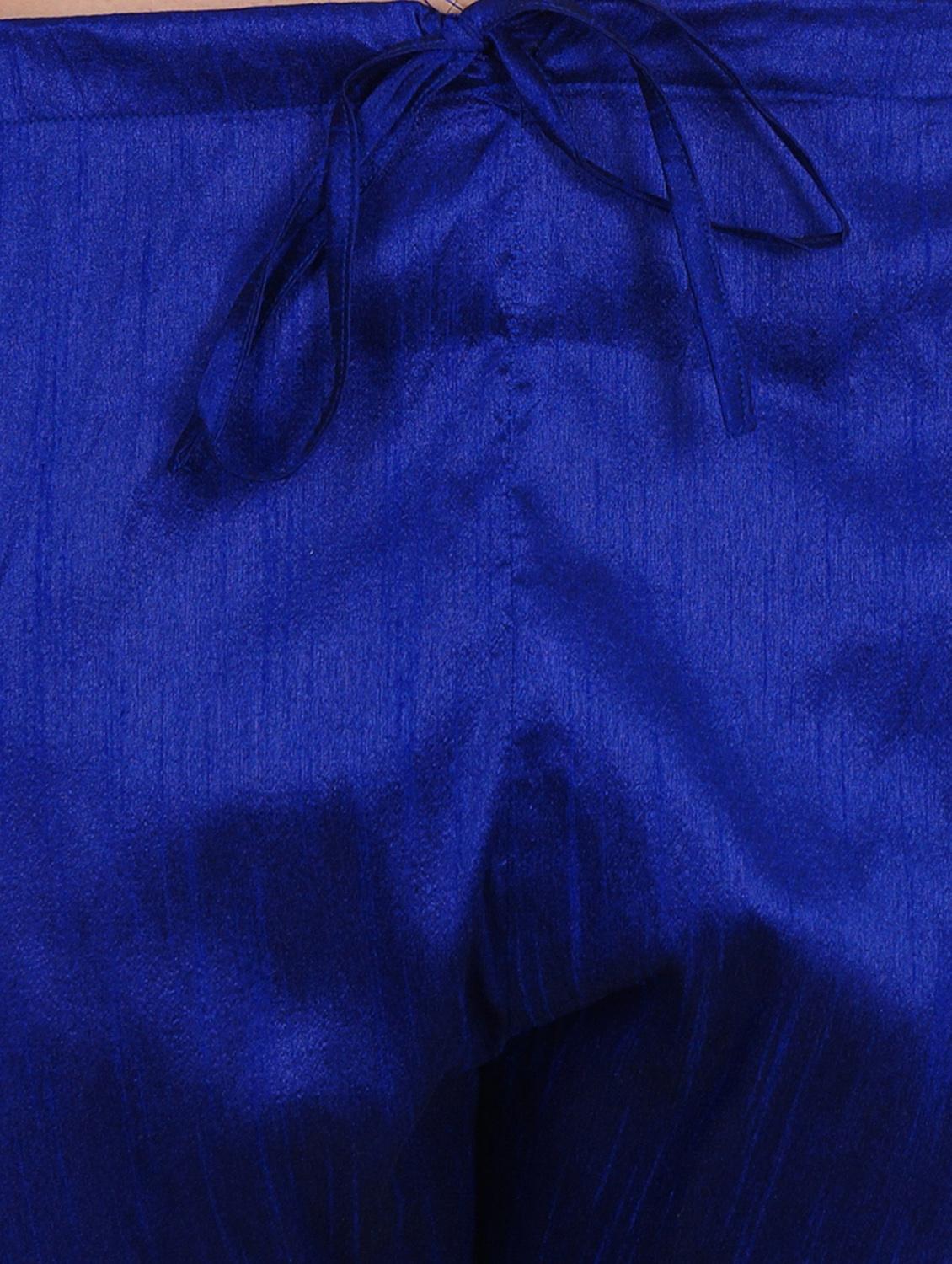 men mandarin collar solid kurta pyjama set - 19753427 - Standard Image - 4
