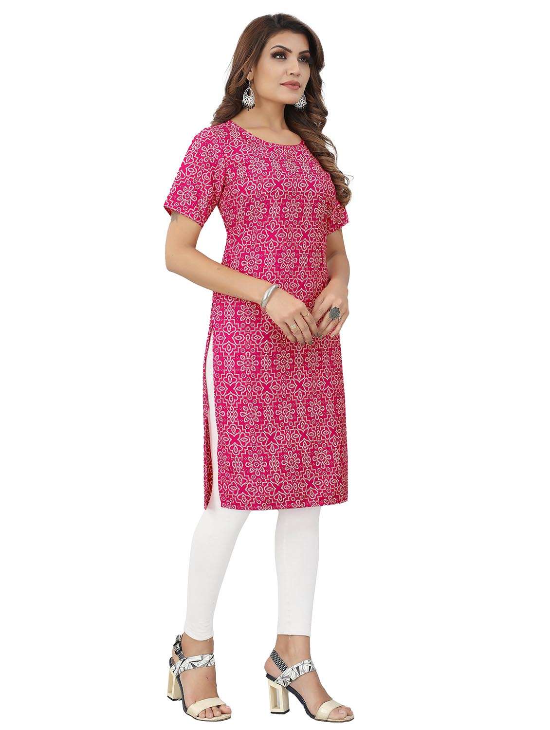 women's straight kurta - 19754332 -  Standard Image - 1