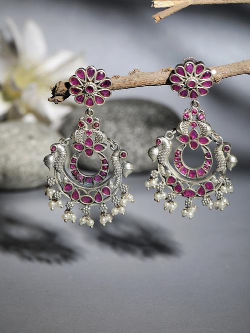 red brass drop earring - 19754793 -  Standard Image - 0