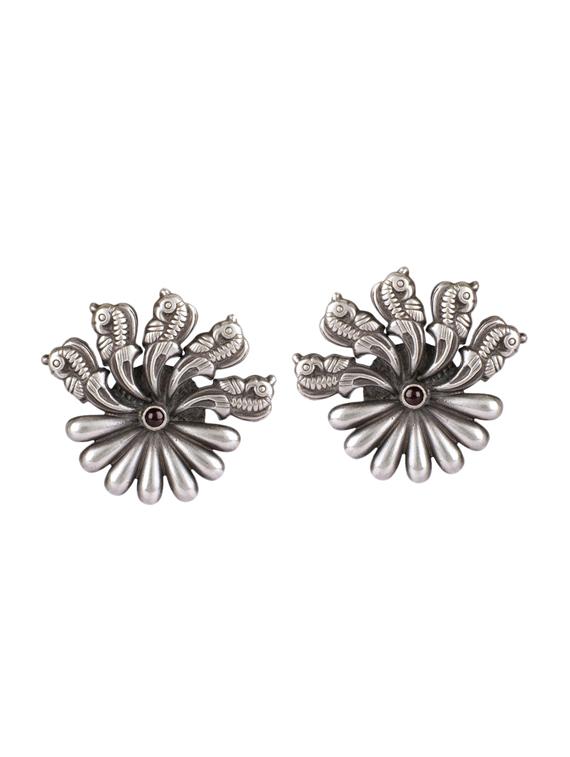 silver studs earring - 19754979 - Zoom Image - 0