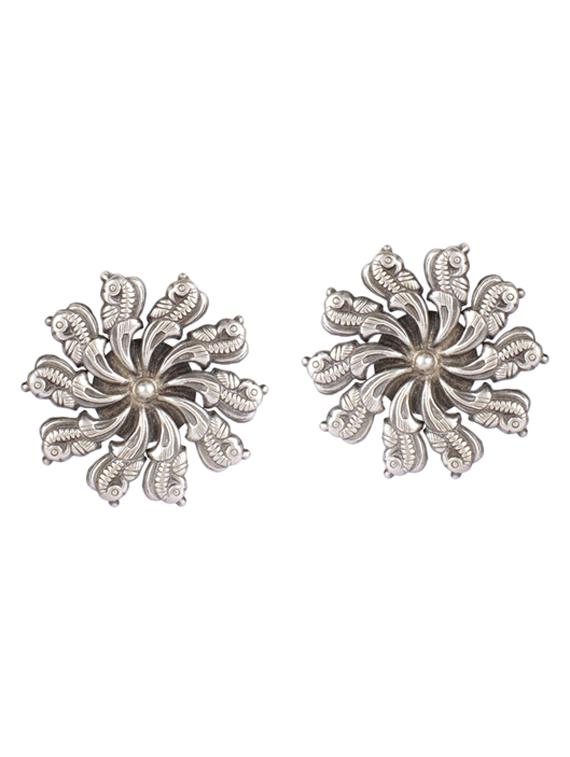 silver studs earring - 19754987 - Zoom Image - 0