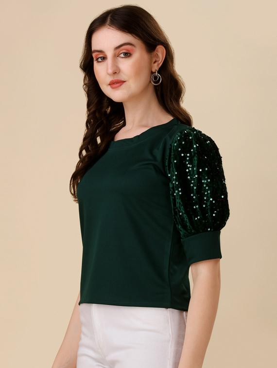 self design regular top - 19755430 - Standard Image - 1