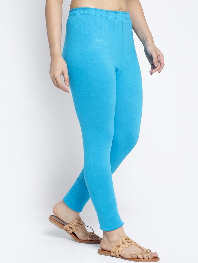 pack of 2 solid lycra leggings - 19756763 - Standard Image - 4
