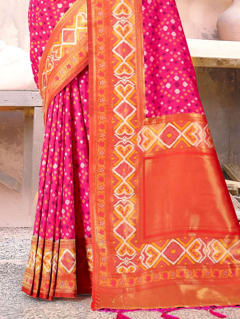 women's banarasi saree with blouse - 19757160 -  Standard Image - 1