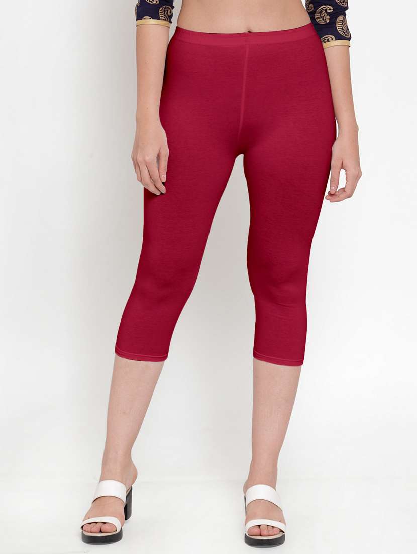 pack of 3 multi colored capri leggings - 19757261 -  Standard Image - 1